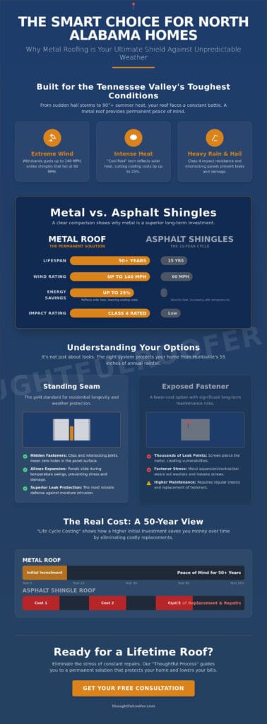 Local Metal Roofing Contractors in Huntsville & Madison: A Homeowner’s Guide