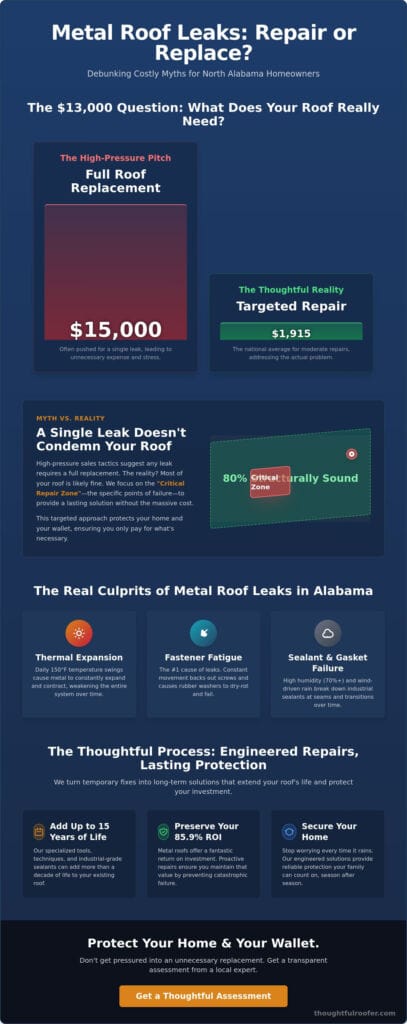 Metal Roof Repair Contractors in Huntsville: 5 Myths Homeowners Should Know