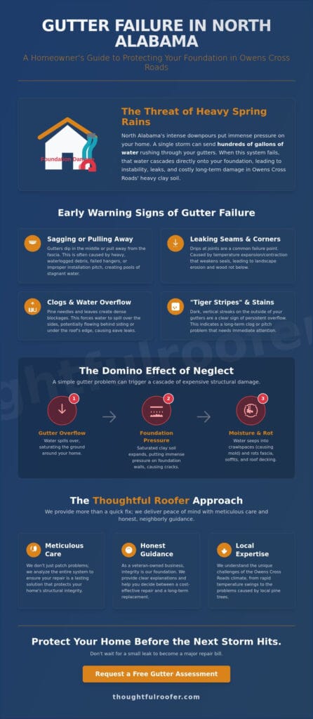 Reliable Local Gutter Repair in Owens Cross Roads, AL: Protecting Your Home from Alabama Storms