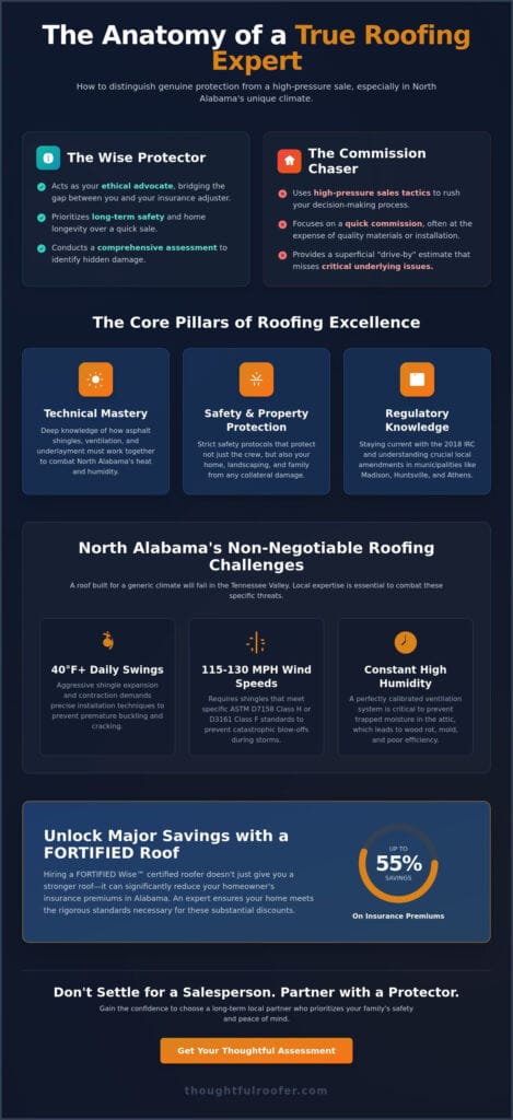 What Defines True Roofing Experts? A Homeowner’s Guide to Professional Excellence