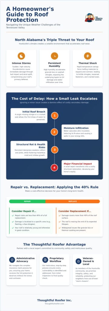 Expert Roof Repair in Huntsville, AL: The Homeowner’s 2026 Guide to Lasting Protection