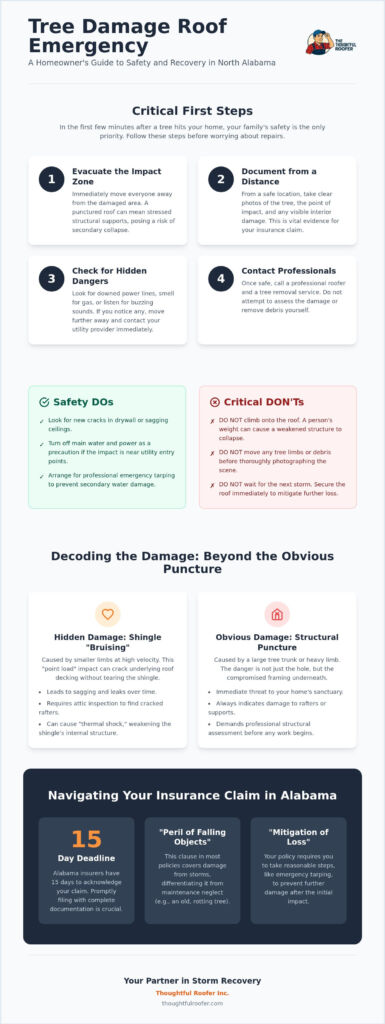 Tree Damage Roof Repair in Gurley, AL: Emergency Recovery Guide