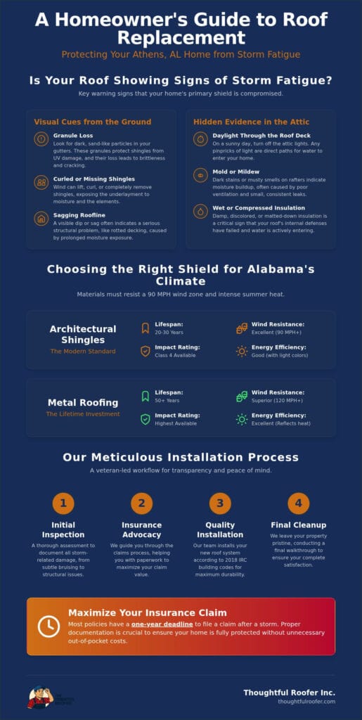 Expert Roof Replacement in Athens, AL: The Thoughtful Homeowner’s Guide (2026)