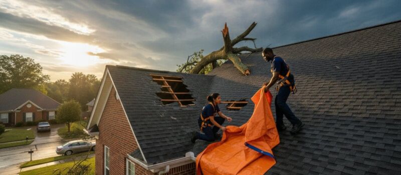 Tree Damage Roof Repair in Gurley, AL: Emergency Recovery Guide