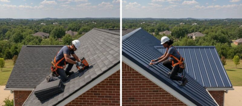 Metal Roof vs. Asphalt Shingle: Which is Better for Madison, AL Homes?